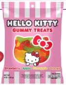 Gomitas Hello Kitty Sour Gummy Treats en caja (ácidas)