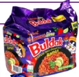Ramen Buldak 4 Quesos (5 pack)