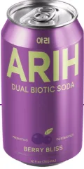 Bebida Arih Dual Biotic Soda Red Ruby Galore