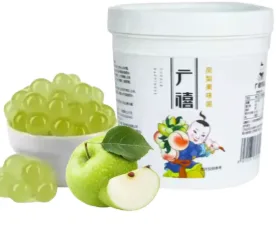 Popping boba durazno (bote grande 1.25 kg)