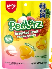 Peelerz ácidas fresa, frambuesa y uva verde (120 g)